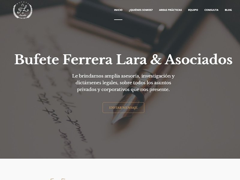 Pagina Web Bufetefla.com