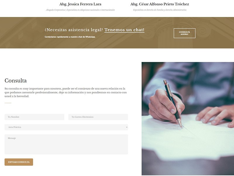 Pagina Web Bufetefla.com